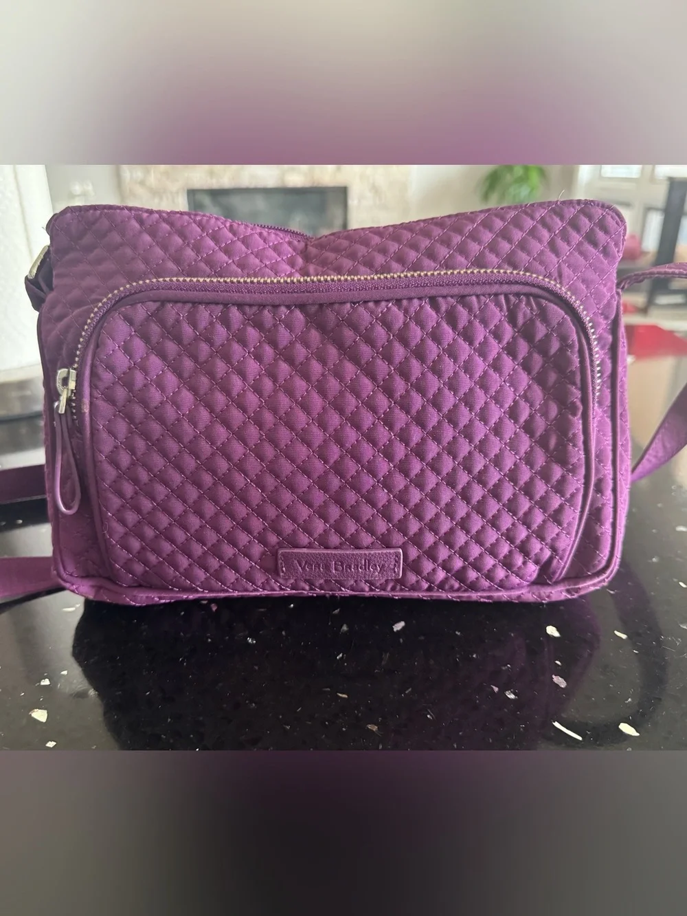 Vera Bradley Women's Polyester Rfid Little Hipster Crossbody